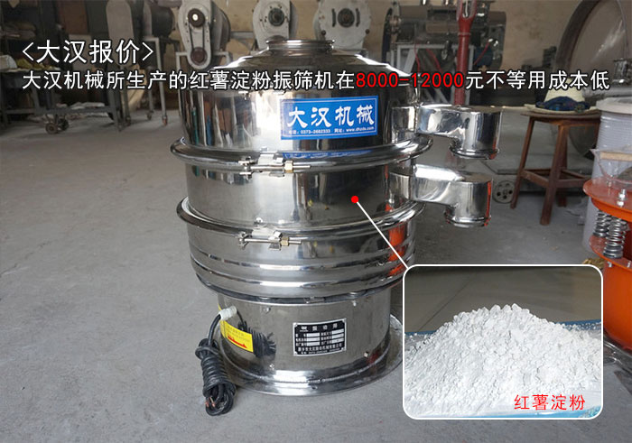 紅薯澱粉振篩機