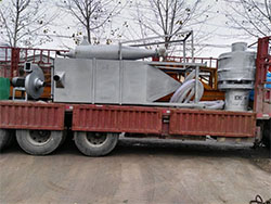氣流篩分機裝車發貨圖片展示。