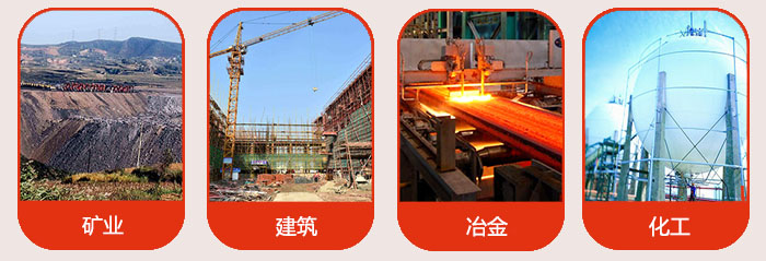 氣流篩應用行業：礦業，建築，冶金，化工等行業。