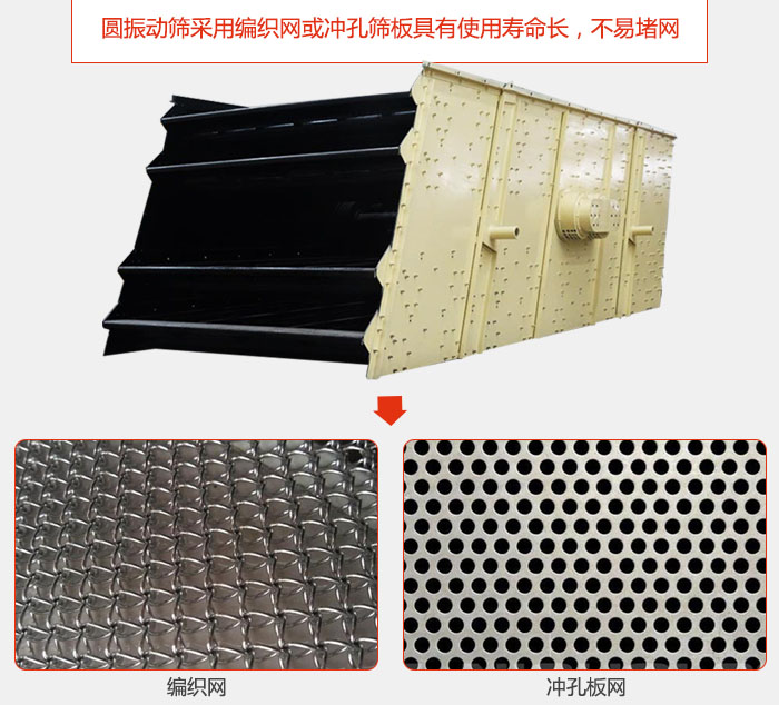 圓午夜人妻在线免费观看采用編織網或衝孔篩板具有使用壽命長，不易堵網。