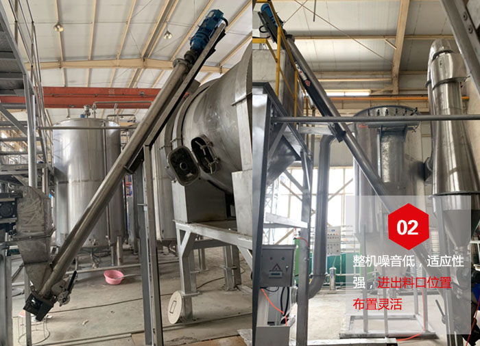 ls螺旋輸送機噪音低，適應性強，進出料口位置布置靈活
