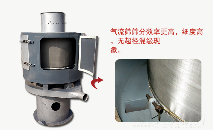 篩網目數高篩分的物料都比較精細。